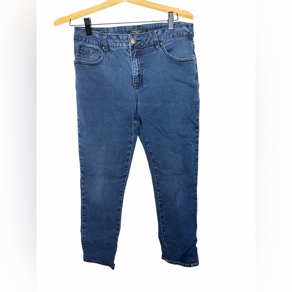 Simon Chang Denim Straight Slim Jeans Waist 29 Inseam 28